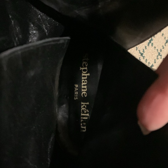 Stephane Kelian Black Bootie sz 10 - Picture 3 of 5